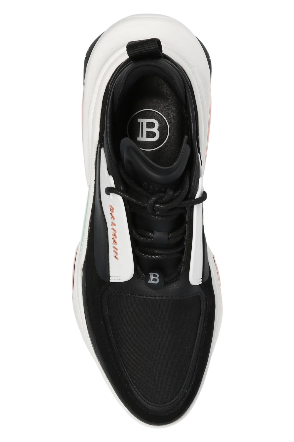 BALMAIN ロコ エンホス トロストリンク フティ H1JT046BC22 SHX Balmain Sneakers with logo - BeyondStyle
